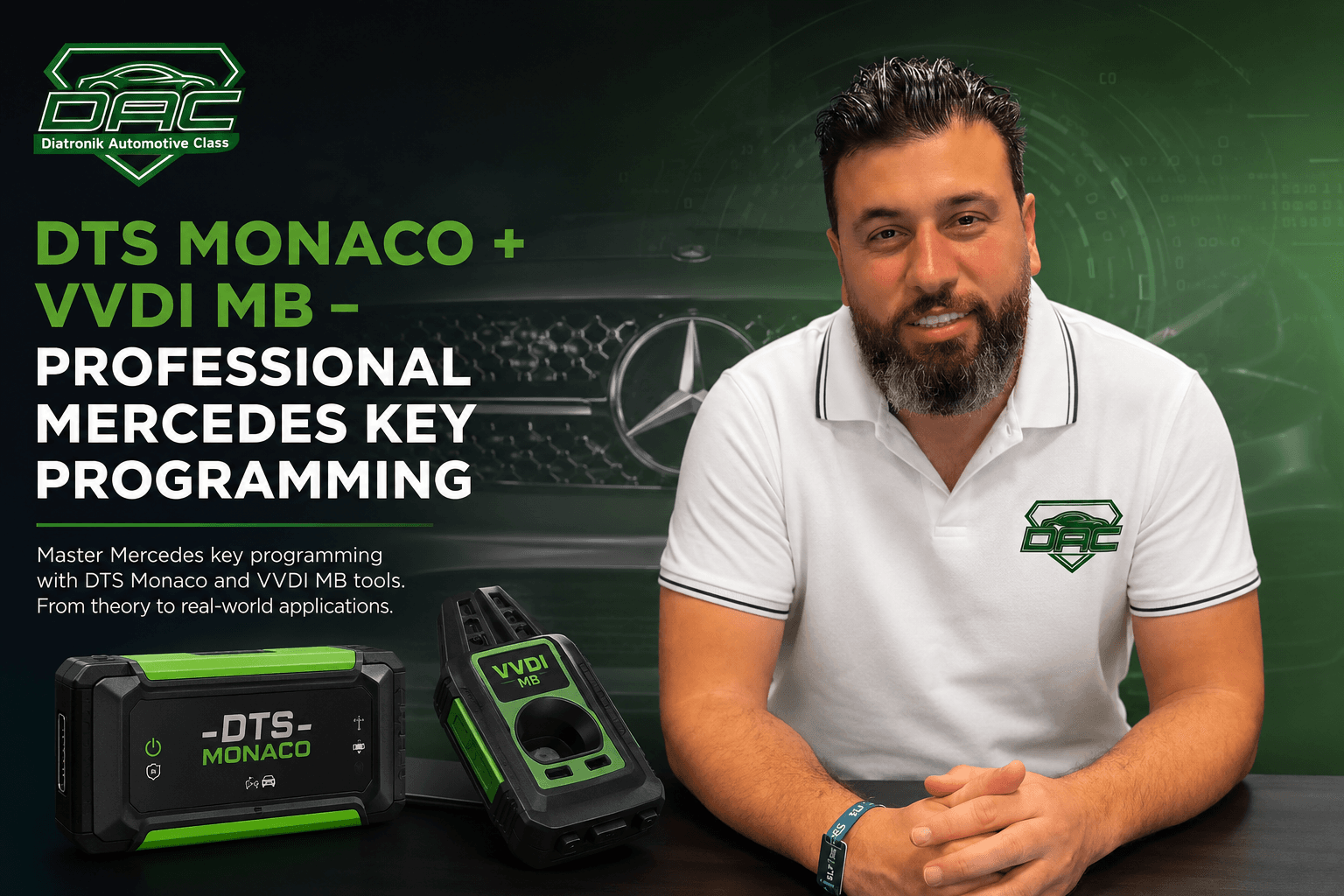 DTS Monaco + VVDI MB course preview